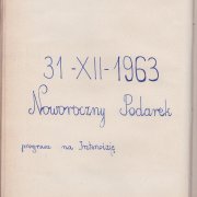 Kronika Violinka od 29-09-1962 do 03-11-1963